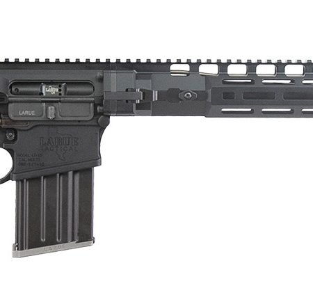 Larue Tactical LTMRGGS308W20LC LT10 308 Win 20+1 20" Black Threaded Barrel, Black Aluminum Receiver w/Picatinny Rail, M-LOK Handguard, Larue R.A.T Black Polymer Stock, A-PEG Grip