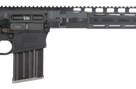Larue Tactical LTMRGGA308W145 LT10  308 Win 20+1 14.50" Black Threaded Barrel, Black Aluminum Receiver w/Picatinny Rail, M-LOK Handguard, Larue R.A.T Black Polymer Stock, A-PEG Grip