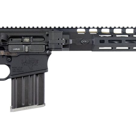Larue Tactical LTMRGGS65CM20LC LT10 6.5 Creedmoor 20+1 20" Black Spiral Fluted Threaded Barrel, Black Aluminum Receiver w/Picatinny Rail, M-LOK Handguard, Larue R.A.T Black Polymer Stock, A-PEG Grip