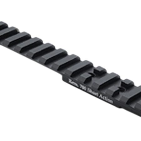 Larue Tactical LT113S20MOA  Top Rail Black Fits Remington 700 Short Action 20 MOA