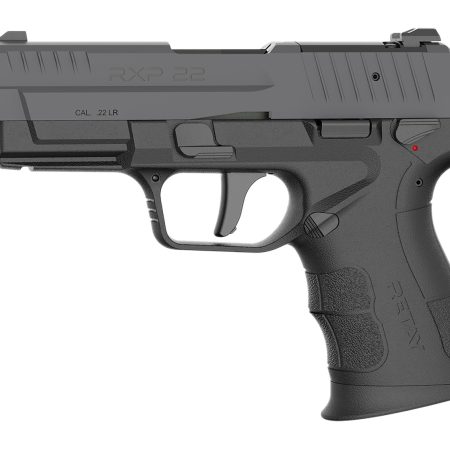 Retay USA RXP22BSG13TH RXP 22 LR 13+1 4" Threaded Barrel, Gray Cerakote Optic Ready/Serrated Slide, Black Cerakote Polymer Frame w/Accessory Rail, RMSc/RMR Footprint