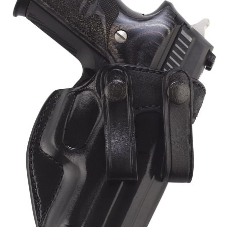Galco SUM822B Summer Comfort  IWB Black Leather Belt Loop Fits Sig P320 Compact Fits Beretta APX Fits Sig M18 Right Hand