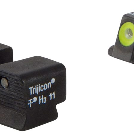 Trijicon 600751 HD Night Sights Green/Tritium Yellow Outline Front Sight-Green Tritium Black Outline Rear Sight Springfield XD-S/XD-E