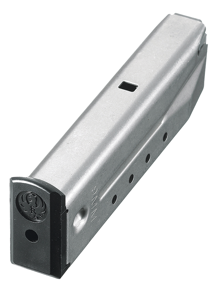 Ruger 90233 P-Series 15rd Magazine Fits Ruger P95/PC Carbine/P89/P94 9mm Luger Stainless