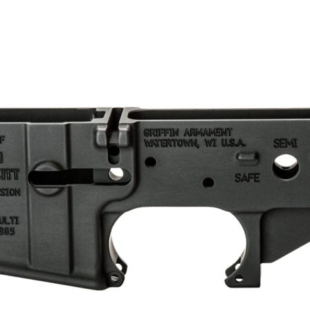 Griffin Armament MK1SL MK1 Stripped Lower Receiver AR-15 Black Aluminum