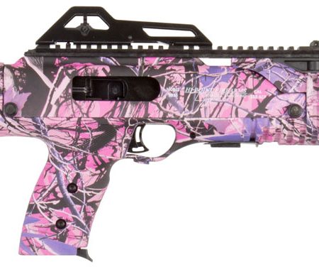 Hi-Point 3895TSPI 3895TS Carbine 380 ACP 10+1 16.50" Threaded Barrel, Country Girl Metal Finish, Country Girl Camo Fixed All Weather Skeletonized Stock & Polymer Grip