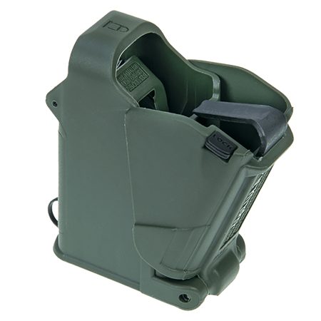 Maglula UP60DG UpLULA Loader & Unloader Double Stack Single Stack Dark Green Polymer 9mm Luger/45 ACP Pistols