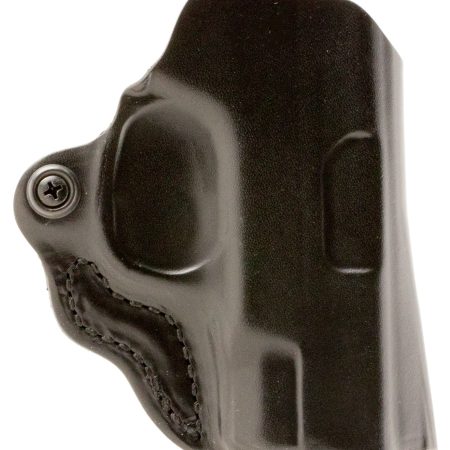 DeSantis Gunhide 019BA37Z0 Mini Scabbard  OWB Black Leather Belt Slide Fits Sig P938 Right Hand