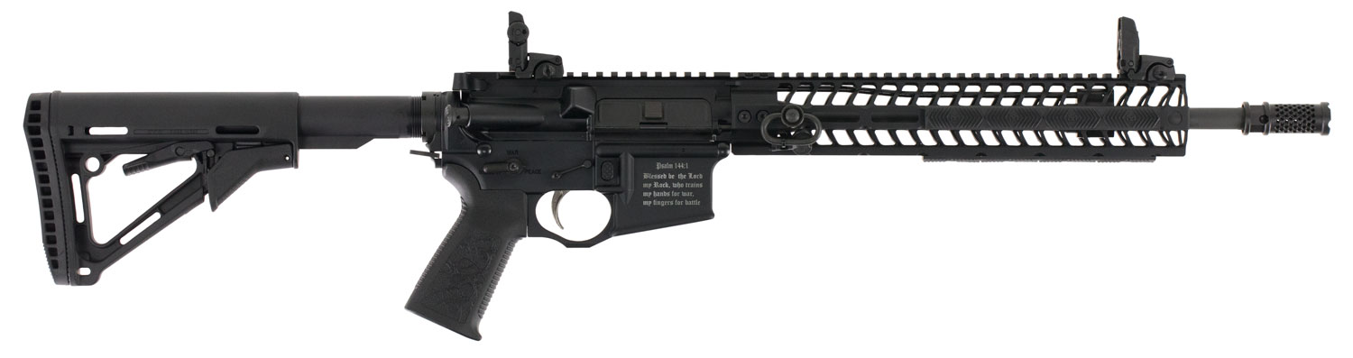 Spikes STR5525M2D Crusader 223 Rem,5.56x45mm NATO 14.50" No Magazine Black Hard Coat Anodized 6 Position Magpul CTR Stock