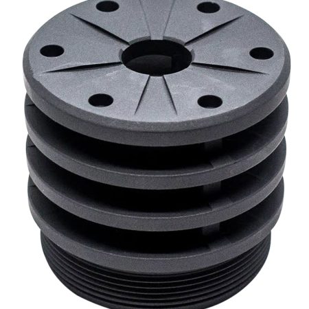 SilencerCo AC2022 Bravo Anchor Brake 30 Cal 7075-T6 Aluminum Black