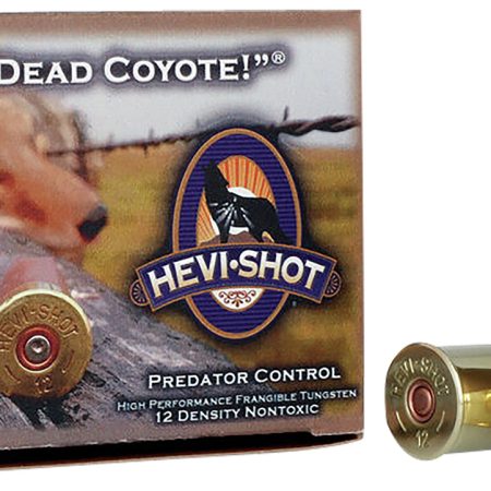 HEVI-Shot HS43035 Dead Coyote  12Gauge 3.50" 1 5/8oz TungstenT Shot 10 Per Box/10 Case
