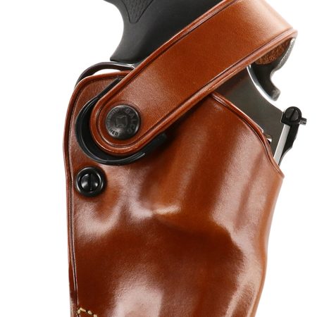 Galco DAO126 DAO  OWB Tan Leather Belt Slide Fits S&W N Frame Right Hand