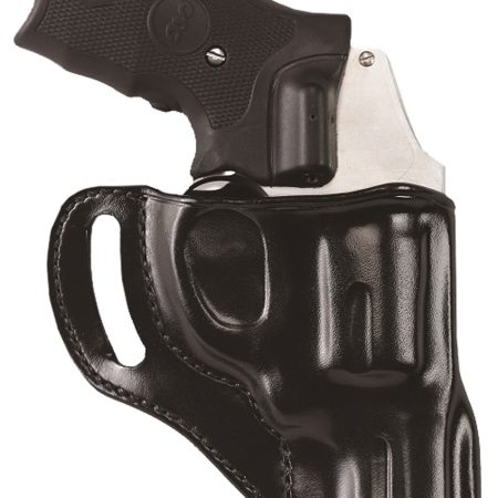 Galco HT118B Hornet  OWB Black Leather Belt Slide Fits Ruger SP101 Fits Colt Cobra Right Hand