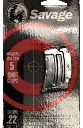 Savage Arms 90005 MKII 5rd 22 LR/17 Mach 2 Blued Steel