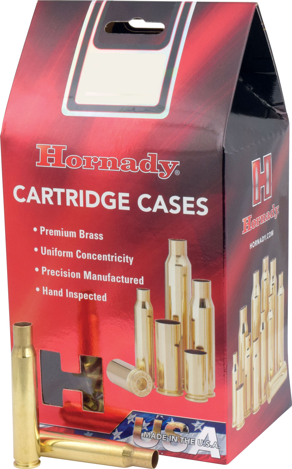 Hornady 8665 Unprimed Cases Cartridge 30-06 Springfield Rifle Brass