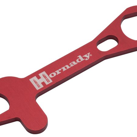 Hornady 396495 Lock-N-Load Deluxe Die Wrench Red Multi Caliber Metal