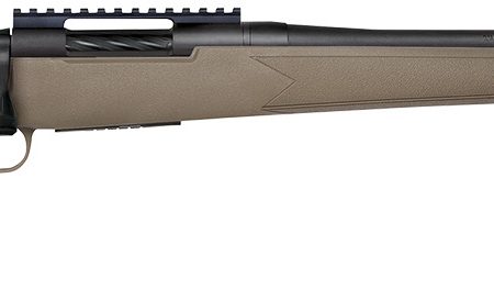 Mossberg 27874 Patriot Predator Full Size 308 Win 5+1, 22" Matte Blued Fluted/Steel Threaded Barrel, Matte Blued Steel Receiver, Flat Dark Earth Fixed Stock, Right Hand
