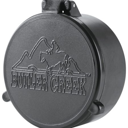 Butler Creek 30260 Flip-Open Objective Scope Cover 46.20mm Obj. Size 26 Black Polymer