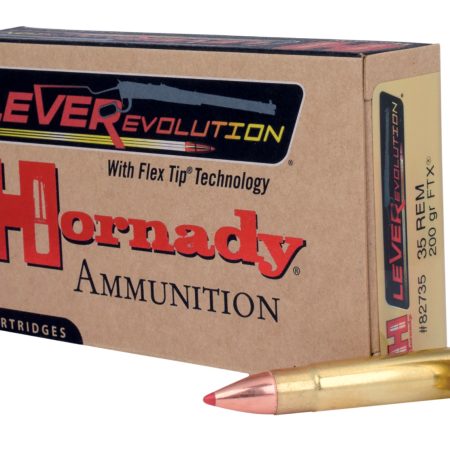 Hornady 82735 LEVERevolution  35Rem 200gr Flex Tip eXpanding 20 Per Box/10 Case