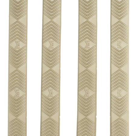 Ergo 4332DE WedgeLok Slot Cover  Dark Earth Rubber, 4 Slot Low Profile w/Aggressive Texture 4 Per Pack