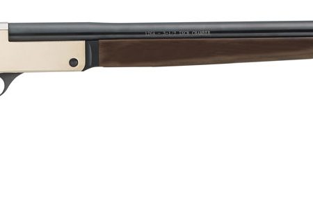 Henry H015B20 Single Shot 20 Gauge with 26" Blued Barrel, 3" Chamber, 1rd Capacity, Polished Brass Metal Finish & American Walnut Stock Right Hand (Full Size)