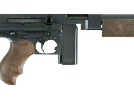 Thompson TM110S M1 Carbine Lightweight Carbine 45 ACP Caliber with 16.50" Barrel, 10+1 Capacity (Stick), Blued Metal Finish, American Walnut Stock Wood Grip Right Hand