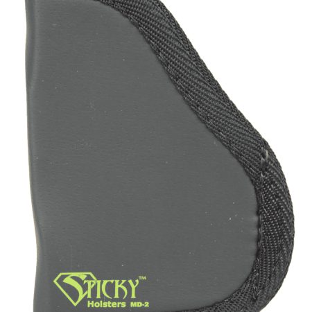 Sticky Holsters MD2 MD-2  Black/Green Latex Free Rubber Fits S&W Shield Ambidextrous