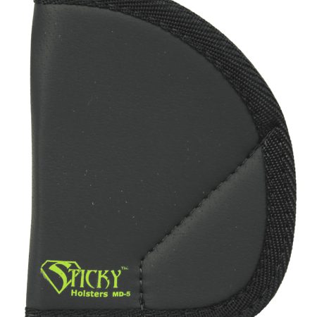 Sticky Holsters MD5 MD-5 Black/Green Latex Free Rubber Fits Ruger LCR/S&W J-Frame Ambidextrous