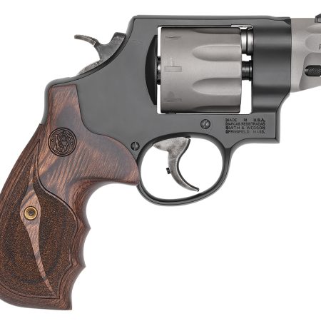 Smith & Wesson 170245 Model 327 Performance Center 357 Mag 2" Titanium/Stainless Barrel, 8rd Titanium Cylinder, Black Scandium Alloy N-Frame, Wood Grip