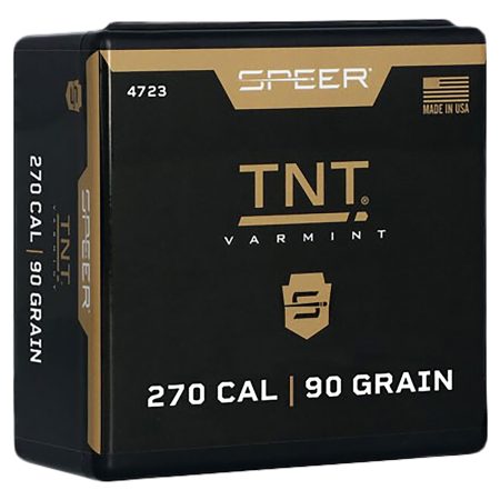 Speer 4723 TNT 270Win 90gr Jacketed Hollow Point 650 Per Box/1 Case