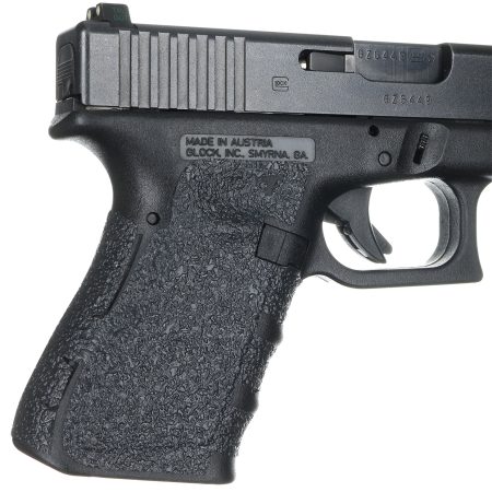 Talon Grips 104R Adhesive Grip Compatible w/Glock Gen1-3 Glock 19/23/25/32/38, Black Textured Rubber