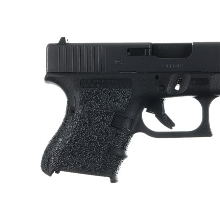 Talon Grips 105R Adhesive Grip Compatible w/Glock 26/27/28/33/39 Gen3, Black Textured Rubber