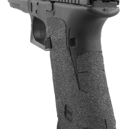Talon Grips 113G Adhesive Grip Compatible w/ Glock 17/22/24/31/34/35/37 Gen4 w/No Backstrap, Black Textured Granulate