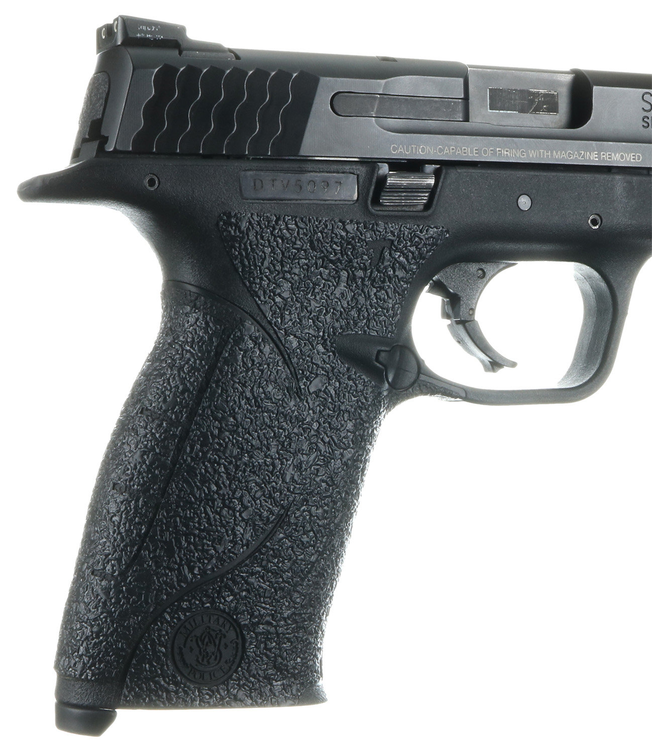 Talon Grips 703R Adhesive Grip Textured Black Rubber S&W M&P 22,9,357,40 with Small Backstrap