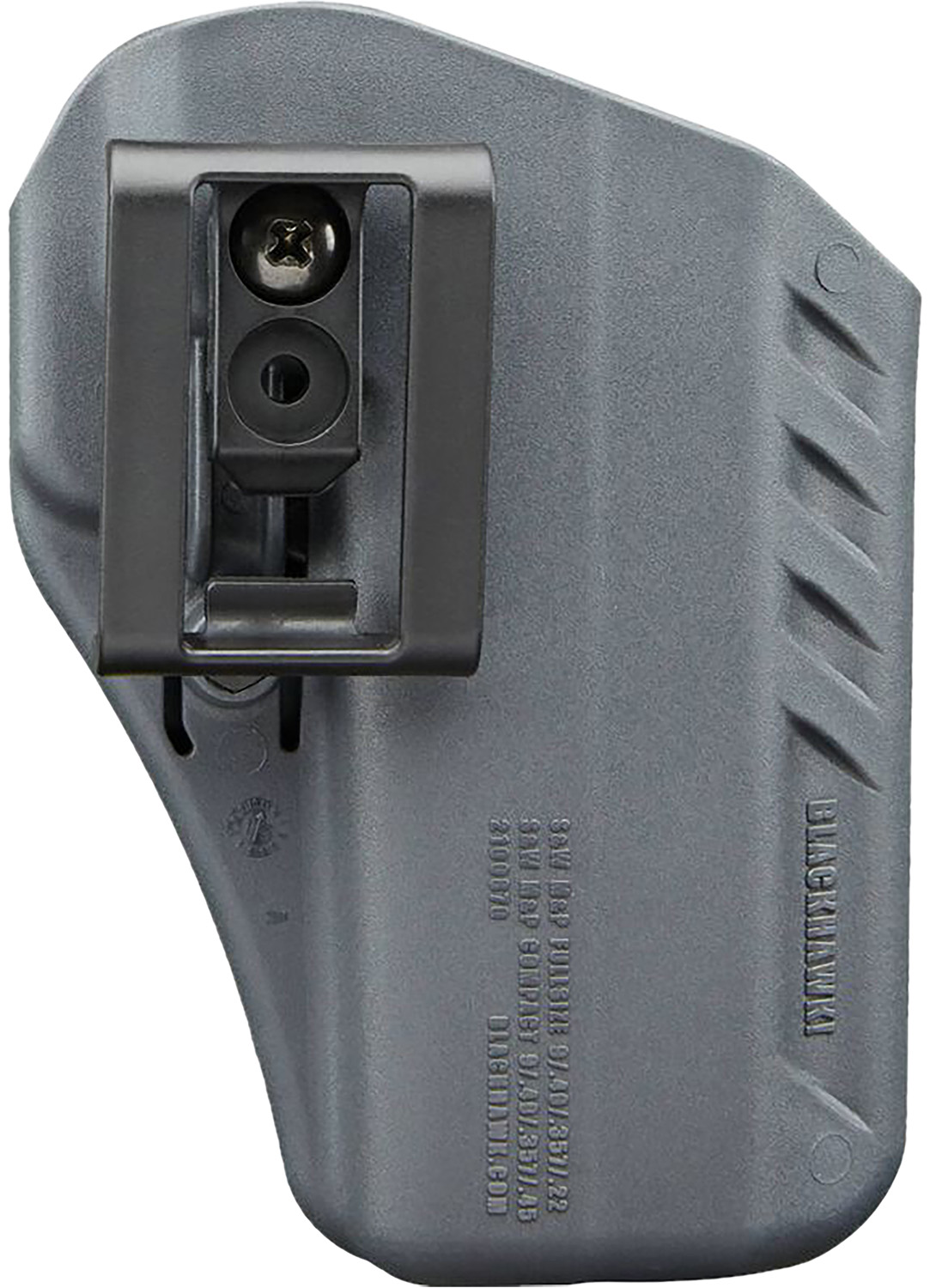 Blackhawk 417502UG A.R.C. IWB Urban Gray Polymer Belt Clip Compatible w/Glock 19/23/32/45 Belt 1.50-1.75" Wide Ambidextrous
