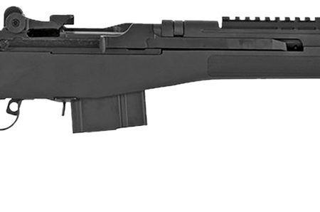 Springfield Armory AA9126 M1A Scout Squad 308 Win/7.62x51mm 10+1 18" Black Parkerized Carbon Steel Barrel w/Muzzle Brake, Black Parkerized Picatinny Rail Steel Receiver, Fixed Black Synthetic Stock