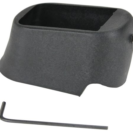 Pachmayr 03853 Mag Sleeve  Compatible w/ Glock 20/21 Mags To Fit Glock 29/30 Models, Black Polymer