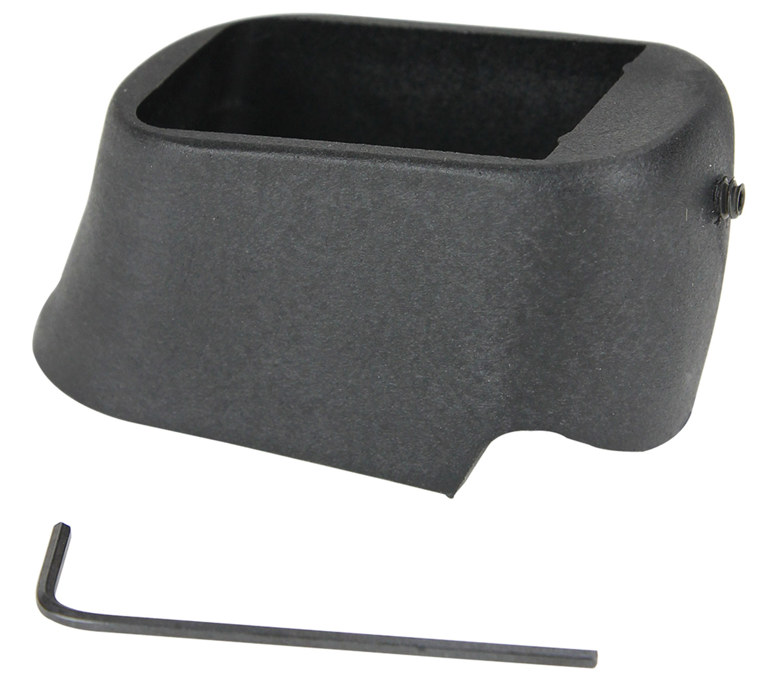 Pachmayr 03853 Mag Sleeve Compatible w/ Glock 20/21 Mags To Fit Glock 29/30 Models, Black Polymer