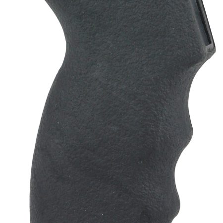 Pachmayr 02466 AR Rear Grip Non-Slip Texture Black Rubber with Finger Grooves for AR-15