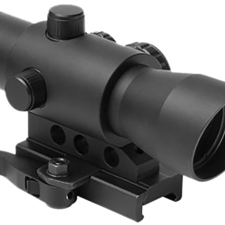 NcStar DMRK132A Mark III Tactical Advanced with 4 Reticles Black Anodized 1 x 32 mm 3 MOA Red/Green/Blue Multi Reticle