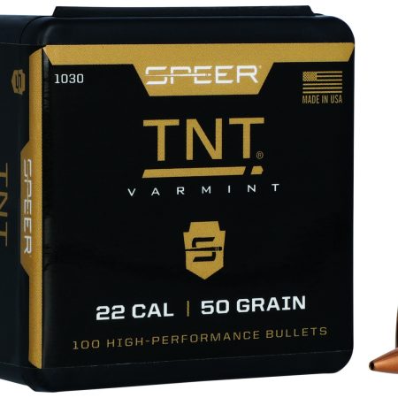 Speer 1030 TNT 22Cal 50gr Jacketed Hollow Point 100 Per Box/5 Case