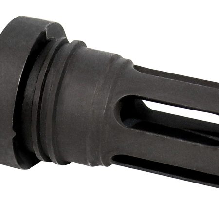 Yankee Hill 4302AKA Phantom Q.D. Flash Hider Black Steel with M14x1 LH Threads for 30 Cal AK-Platform