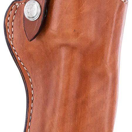 Bianchi 10054 1L Lawman Western OWB 02 Tan Leather Belt Loop Fits Colt New Frontier/Colt Single Action Army