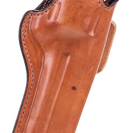 Bianchi 13652 5BHL Thumbsnap OWB Tan Leather Belt Loop Fits Ruger RedHawk Right Hand