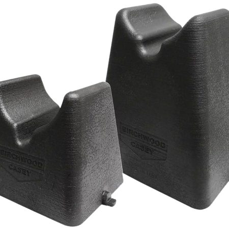 Birchwood Casey 48202 Nest Rest 2-Piece Shooting Rest Stackable Soft Rubber Small & Large Rests