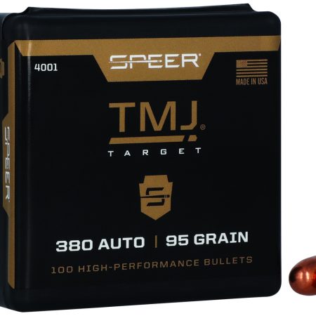 Speer 4001 TMJ  380ACP 95gr Total Metal Jacket 100 Per Box/5 Case