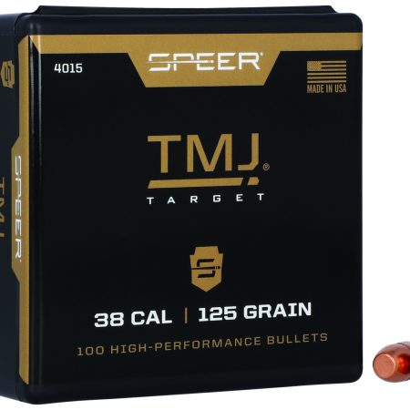 Speer 4015 Handgun 38Cal 125gr Total Metal Jacket 100 Per Box/5 Case