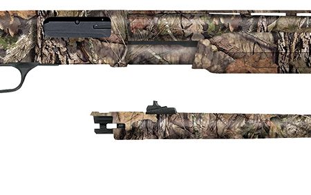 Mossberg 53270 500 Combo Turkey/Deer 12 Gauge 5+1 3" 24" Vent Rib/24" Slugster Barrels, Dual Extractors, Overall Mossy Oak Break-Up Country, Synthetic Stock, Includes XX-Full Choke