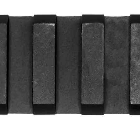 GrovTec US Inc GTSW236 2.2 Inch 5 Slot M-Lok  Black Anodized