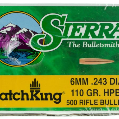 Sierra 1575C MatchKing 6mm 110gr Hollow Point Boat Tail 500/Box